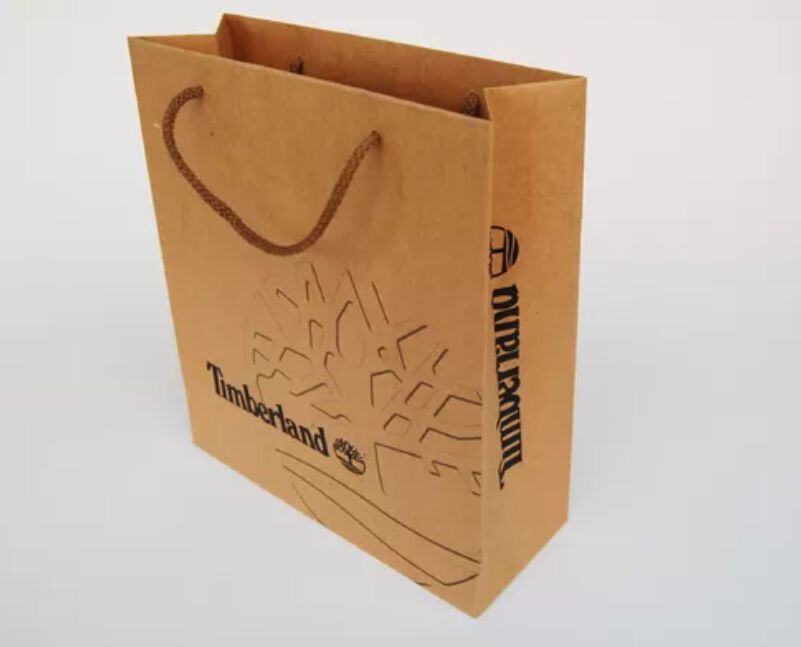 250 Гсм Ручной маркированные бумажные пакеты Подарок 25 X 38 X 13,5 см SGS
